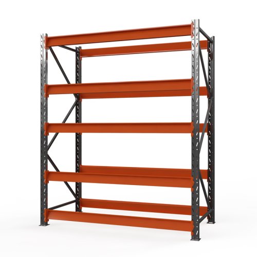 Стеллаж металлический Оптима, 3000x2500x785 мм. Ярусы: 5 шт. без настила Стеллаж металлический Оптима, 3000x2500x785 мм. Ярусы: 5 шт. без настила