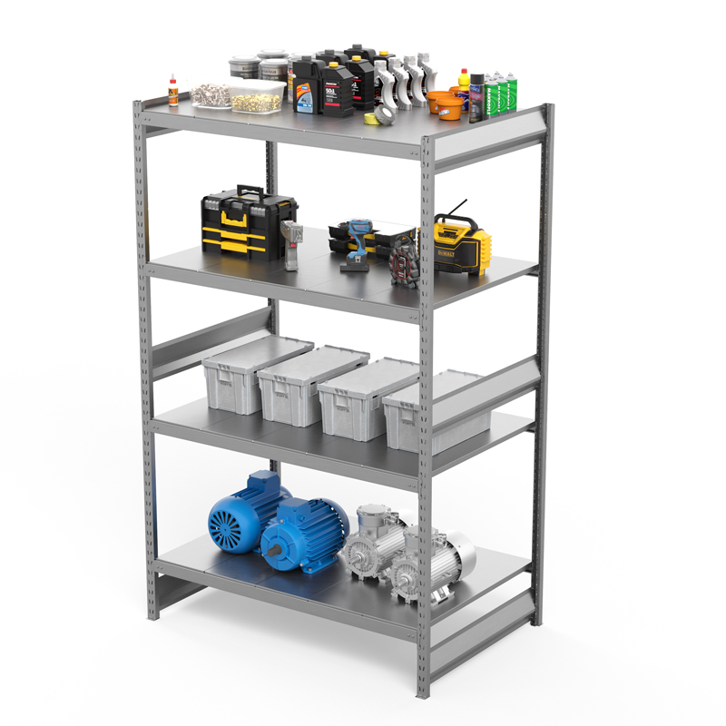 Стеллаж грузовой СГ Ультра (2500х1500х500 мм) 4 яруса, цинк