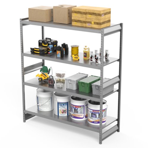 Стеллаж грузовой СГ Ультра (2500х1200х800) 3 яруса, без настила, для шин, дисков, колес