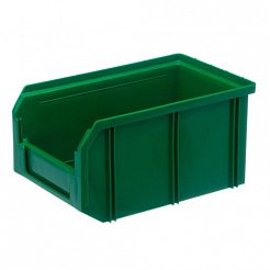 V-2 Пластиковый ящик зеленый, (234х149х120) 3,8 литра