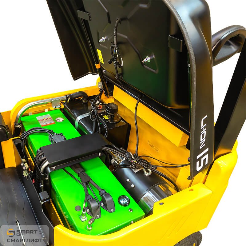 Электропогрузчик CPD20L1 (2000 кг; 5 м; li-ion 48В / 360Ач) СМАРТЛИФТ (SMARTLIFT) – изображение №6