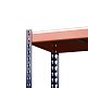 Стеллаж металлический Профи-Т 2000x1845x500 мм. Ярусы: оцинк. мет.  4 шт. (Т-130/L M/4) – изображение №4