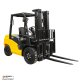 Погрузчик дизельный CPCD30T8 (3000 кг; 4,8 м; Mitsubishi S4S) СМАРТЛИФТ (SMARTLIFT) – изображение №1