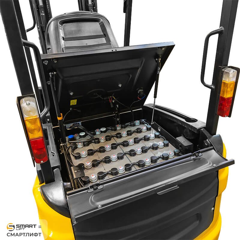 Электропогрузчик CPD15FJ5 (1500 кг; 5,5 м; 48В / 385Ач) СМАРТЛИФТ (SMARTLIFT) – изображение №4