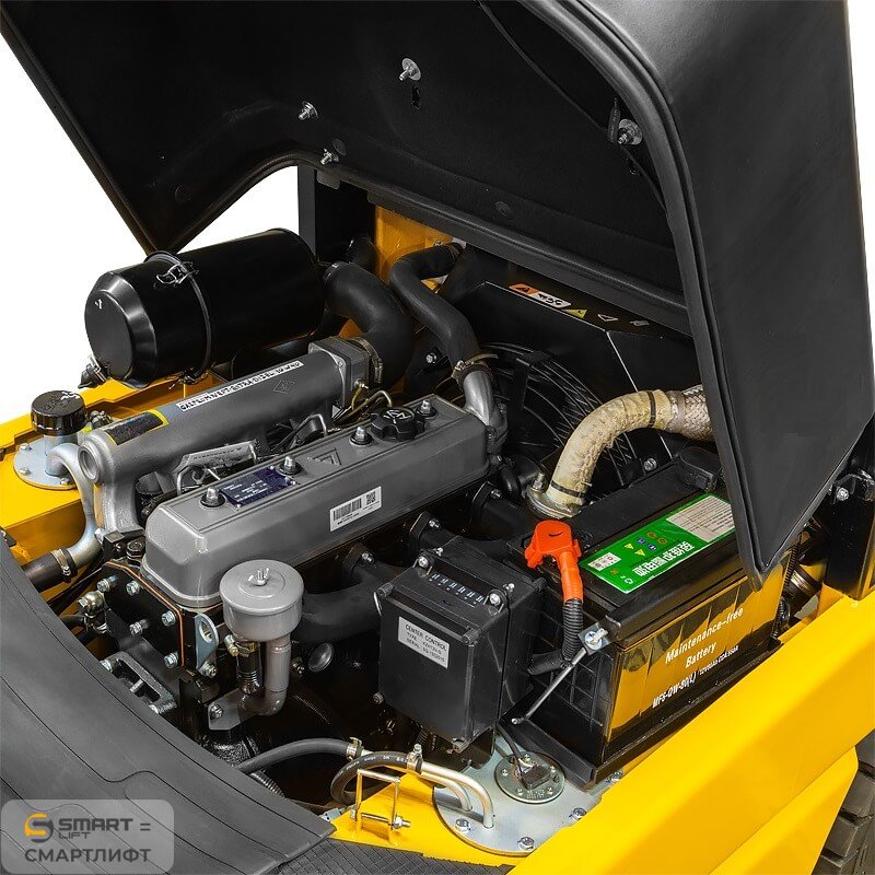 Погрузчик дизельный CPCD25T8 (2500 кг; 4,8 м; Mitsubishi S4S) СМАРТЛИФТ (SMARTLIFT) – изображение №6