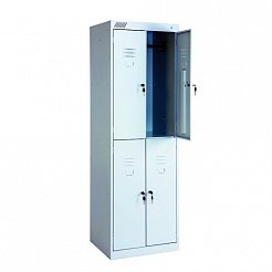 Шкаф металлический для одежды ШРК 24-800 (1850x800x500) разборный